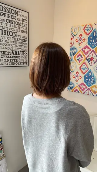 ショート Agu hair roof 八戸根城店所属・なな 八戸美容師/ モデル募集中のヘアスタイル