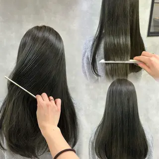 ロング カラー 🌈半谷 千尋⛅️✨のヘアスタイル