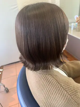 ミディアム カラー hair salon siro所属・小澤 志穂のヘアスタイル