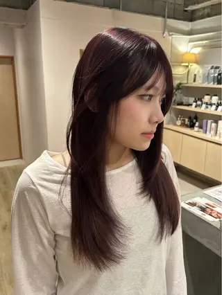 セミロング ai ㅤのヘアスタイル