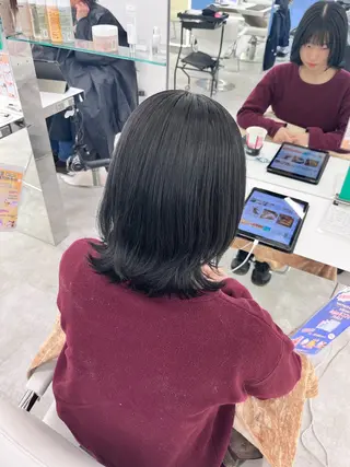 ミディアム カラー レイヤーカット×艶髪 /Ayanaのヘアスタイル