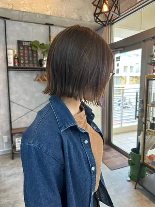 ショート C’LD hair  produce /シールドヘア所属・モテ髪/ボブ/ショー ト/アダチフウトのヘアスタイル