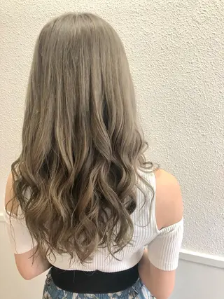 ロング カラー 髪質改善/美髪矯 正ヤマモトハルキのヘアスタイル