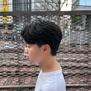メンズ 🫟メンズパーマモデ ル募集中🫟✂藤原のヘアスタイル