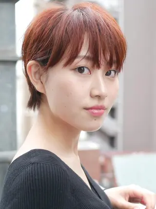 ショート カラー 戸村 世奈のヘアスタイル