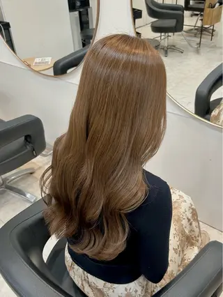 ロング カラー eliss umeda所属・Yui🪿 / デザインカラーのヘアスタイル