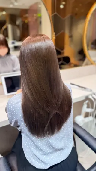 セミロング 🎀しゅな/韓国 レイヤー/透明感♡のヘアスタイル