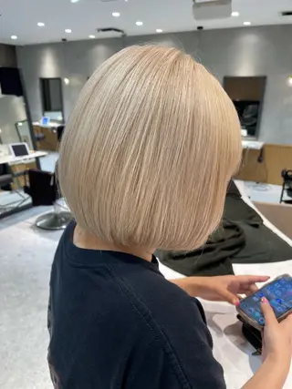 カラー 似合わせカット✂️✖ 髪質改善カラーのヘアスタイル