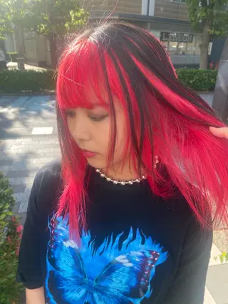 セミロング 🌸cocomi🌸 透明感カラー🩶パリのヘアスタイル