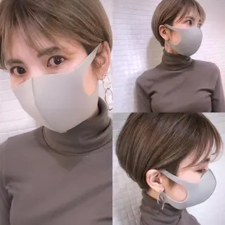 ショート カラー 山本 芳喜のヘアスタイル