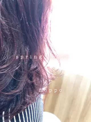 カラー noppo所属・NOPPO 和泉市 美容室/奥村 飛鳥のヘアスタイル