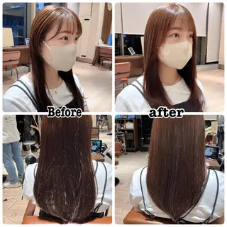 ロング 赤羽今日子/レイヤー /盛れる顔まわりのヘアスタイル