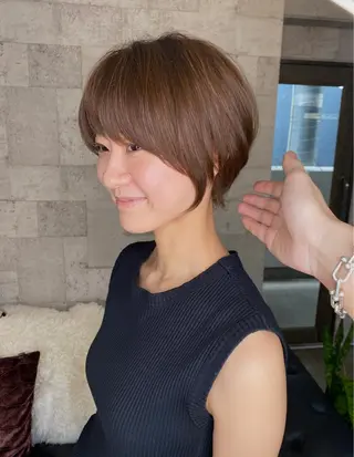 ショート PLUG hairdesignのヘアスタイル