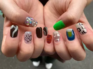 ネイル 海外ネイル u4me🦄💜のネイルデザイン