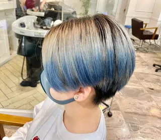 ショート カラー 五藤 🍀壽野のヘアスタイル