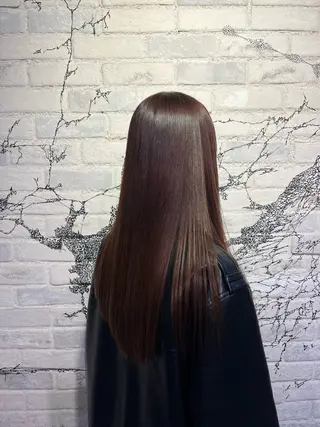 ロング 西村 瑠々花のヘアスタイル