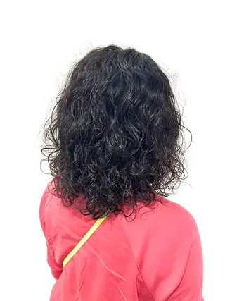 ミディアム カラー パーマ 中原由貴 /WILLOW京橋のヘアスタイル