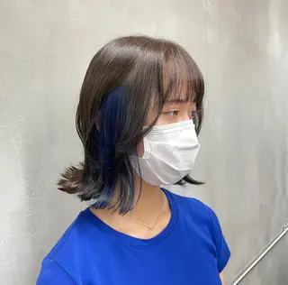 ミディアム 五十嵐彬仁 【ハイトーン/ボブ】のヘアスタイル