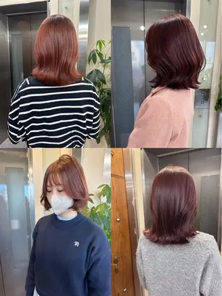 ミディアム 鎌倉 彩のヘアスタイル