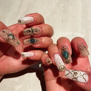 ネイル 金竹 結衣のネイルデザイン