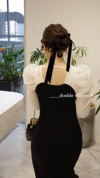 セミロング ヘアアレンジ autre所属・大久保 ひでなりのヘアスタイル