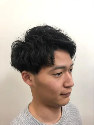 パーマ メンズ 迫 祐太のヘアスタイル