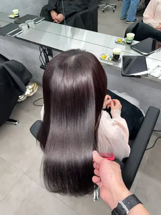 ロング カラー パーマ 🌈艶髪/髪質改善 新宿itouのヘアスタイル