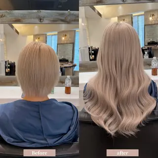 ロング エクステ　ユノキ リョウタのヘアスタイル