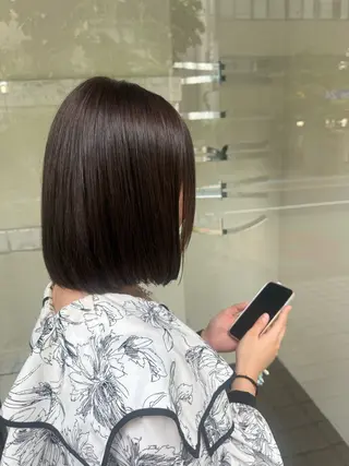 ミディアム HAIR&MAKE EARTH本厚木所属・川田 奈々実のヘアスタイル