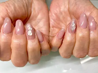 ネイル BABELバベル所属・江戸川橋✨BABEL 【バベル】大人可愛いのネイルデザイン