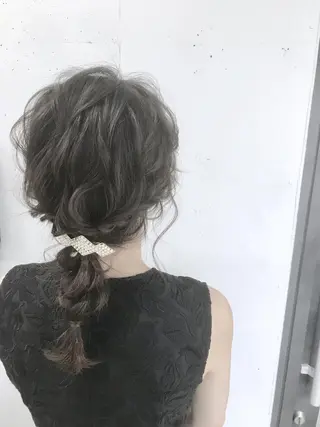 ミディアム ヘアアレンジ lok[ロク] 高田馬場のヘアスタイル