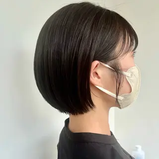 ショート あやめ【顔まわり/レ イヤー/柔らかカラ】のヘアスタイル