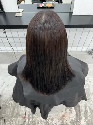 セミロング カラー あすか JILLSTUDIOのヘアスタイル