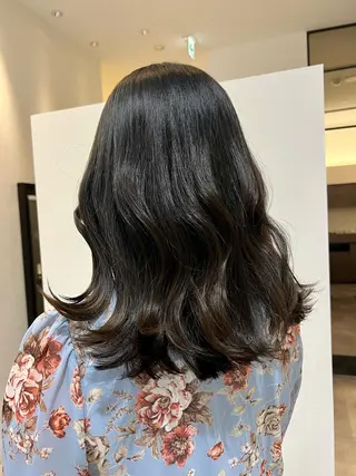 ミディアム カラー salowin神戸三宮suite所属・工藤 貫多のヘアスタイル