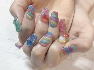 ネイル メンズ YUN君 🦍のネイルデザイン