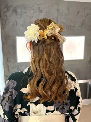 ヘアアレンジ 透明感カラー/ アレンジ✩akaneのヘアスタイル