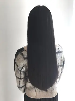 ロング カラー パーマ ヘアアレンジ 🥇髪質改善🥇 polon代表鵜澤のヘアスタイル