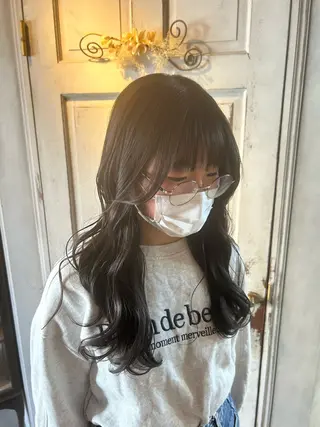 ロング manaka/カット モデル募集中📣💬のヘアスタイル