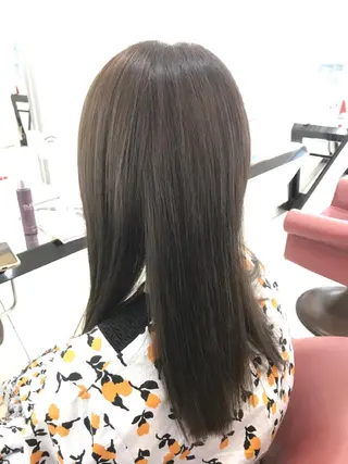 カラー 髪質改善/レイヤー/ 小顔/デザインのヘアスタイル