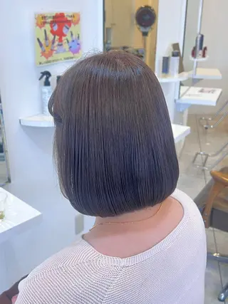 ショート カラー sunquestみずほ台所属・韓国風ハイトーン ハヤタ💎のヘアスタイル