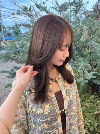 ロング カラー Hair Muse'e 大西店所属・水谷 優華のヘアスタイル