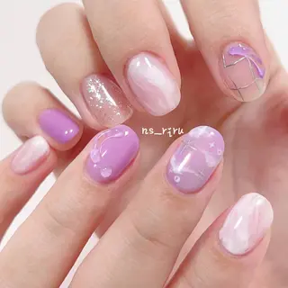 ネイル Nail salon - riru -所属・ネイリスト Nokaのネイルデザイン