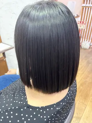 ショート サイトウ《艶カラー✨ メンズパーマ🌀》のヘアスタイル