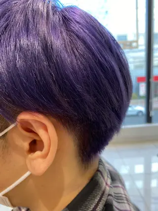カラー メンズ 佐々木 拓海のヘアスタイル