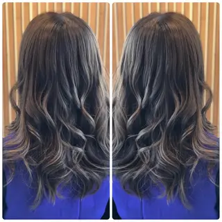 セミロング カラー 小山内 龍一郎 店長のヘアスタイル