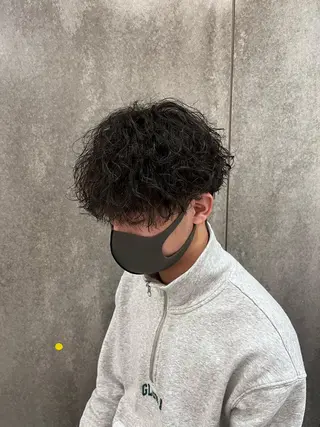ショート パーマ メンズ 瀧野 翔吾【メンズ特化】のヘアスタイル