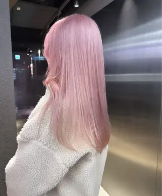 ロング カラー 名古屋栄♡PELE/ ブリーチ/ハイトーンのヘアスタイル