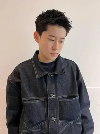 ショート メンズ メンズスタイリスト リュウジのヘアスタイル