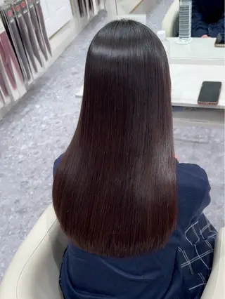ロング 武田 葵のヘアスタイル