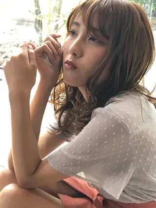 ロング ストラッセ 扶桑所属・東 和史のヘアスタイル